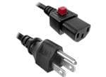 Qualtek Electronics NEMA 5-15P Power Locking Cords