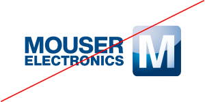 Ändra aldrig elementens placering i logotypen och ändra inte heller elementen