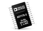 Analog Devices Inc. AD7175-2 24-bitars, 250kSPS Sigma Delta ADC