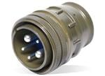 Amphenol Industrial Gray Zinc Nickel (ZnNi) Circular Connectors