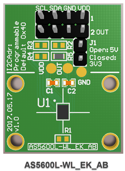 ams OSRAM AS5600L Adapter Boards