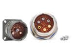 Amphenol Aerospace FiberQuad robusta Quadrax-kontakter