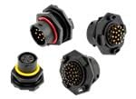 Amphenol Sine Systems ecomate® Aquarius™ PCB-Mounted Jam Nut Receptacles