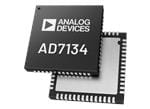Analog Devices Inc. AD7134 fyrkanalig noggrann analog-till-digitalomvandlare