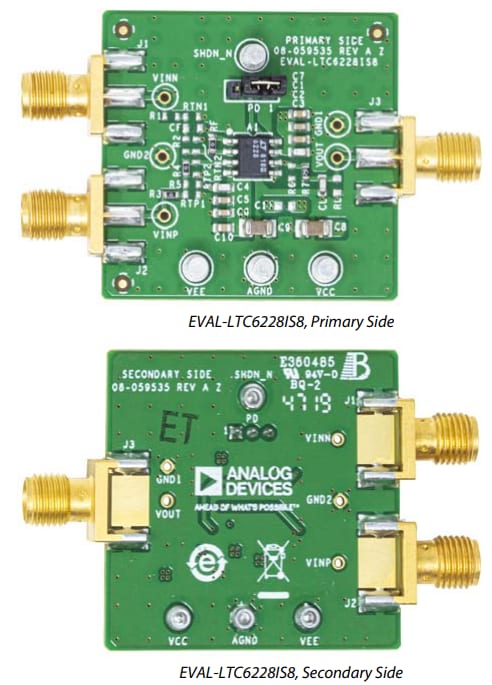 Analog Devices Inc. EVAL-LTC6228IS8 Evaluation Board