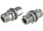 Type N-Female Coaxial Bulkhead Adapters
