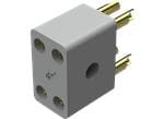 Slim Power Low-Profile, Stackable Power Connectors