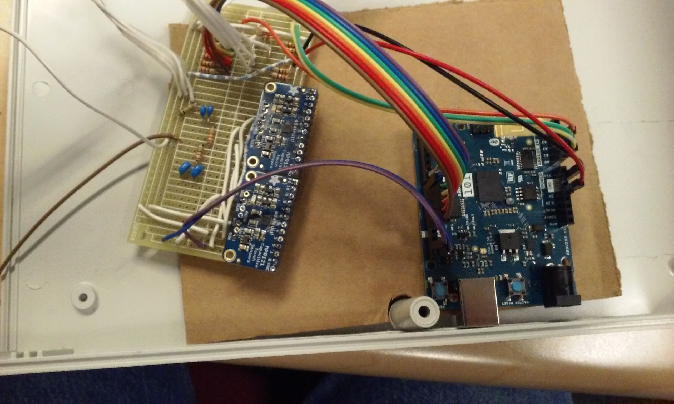 Finished Desktop Synthesizer Internals