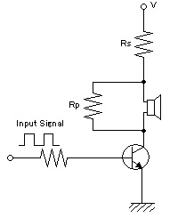 Basic transistor control for piezoelectric motors