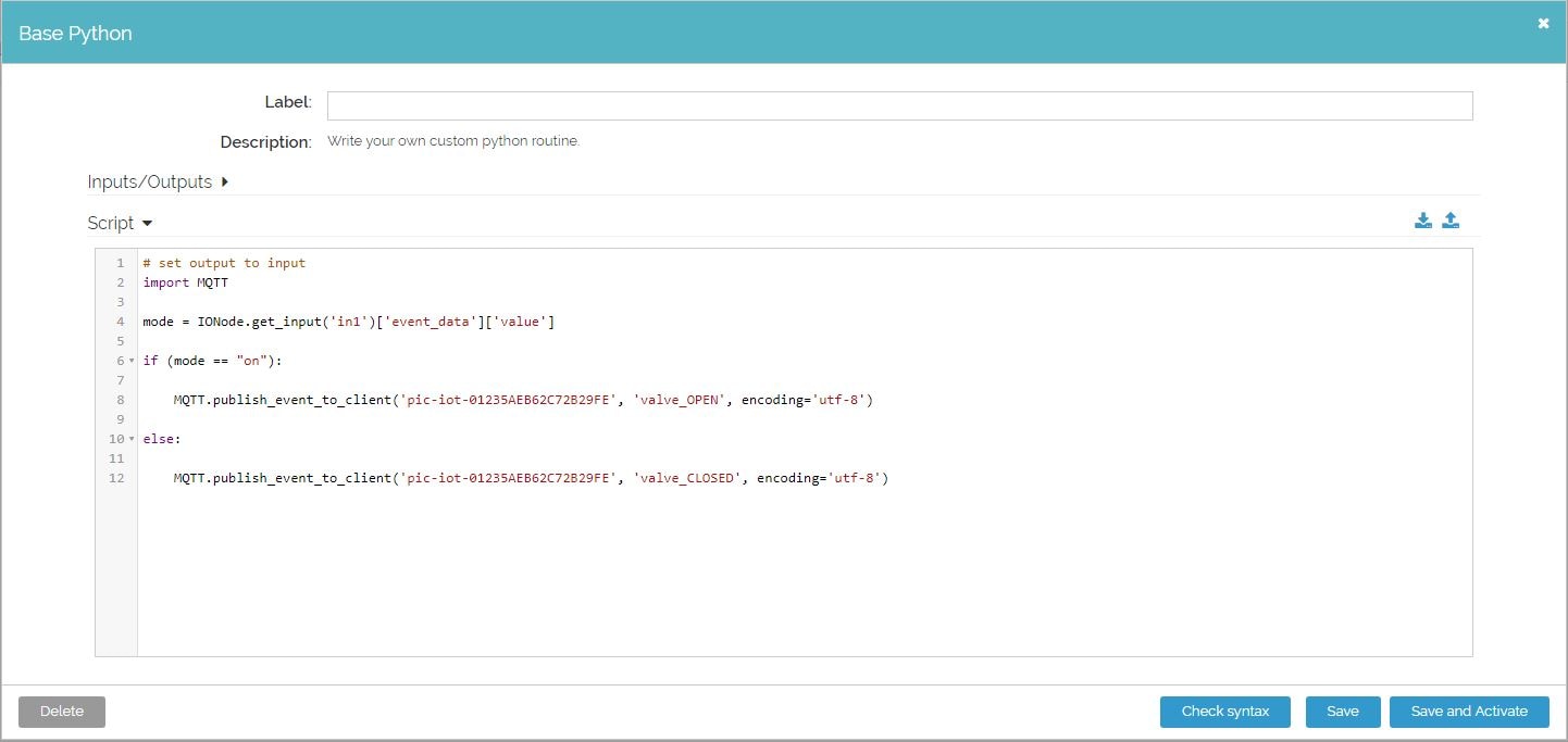 Medium One Workflow Screen