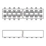 Samtec CLH-108-L-D-DV-A förstorad bild